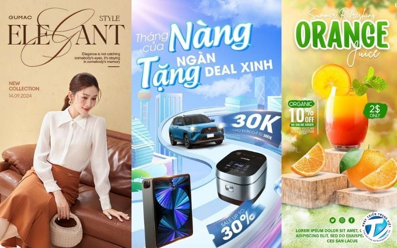 Gợi ý template theo từng ngành nghề